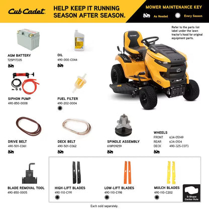 XT1 Enduro LT 42 In. 19 HP Briggs and Stratton Engine Hydrostatic Drive Gas Riding Lawn Tractor