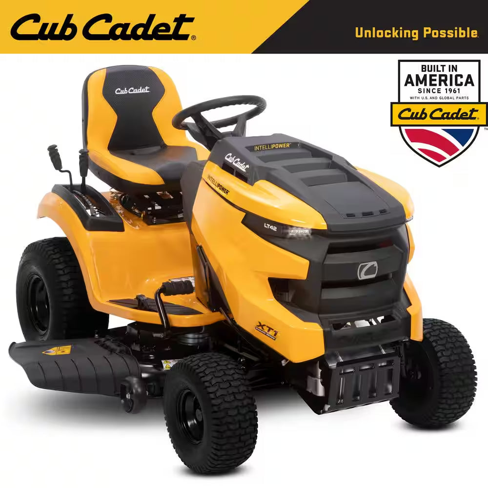 XT1 Enduro LT 42 In. 547 Cc Engine with Intellipower Hydrostatic Drive Gas Riding Lawn Tractor